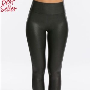 SPANX faux leather leggings